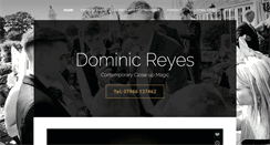 Desktop Screenshot of dominicreyes.co.uk